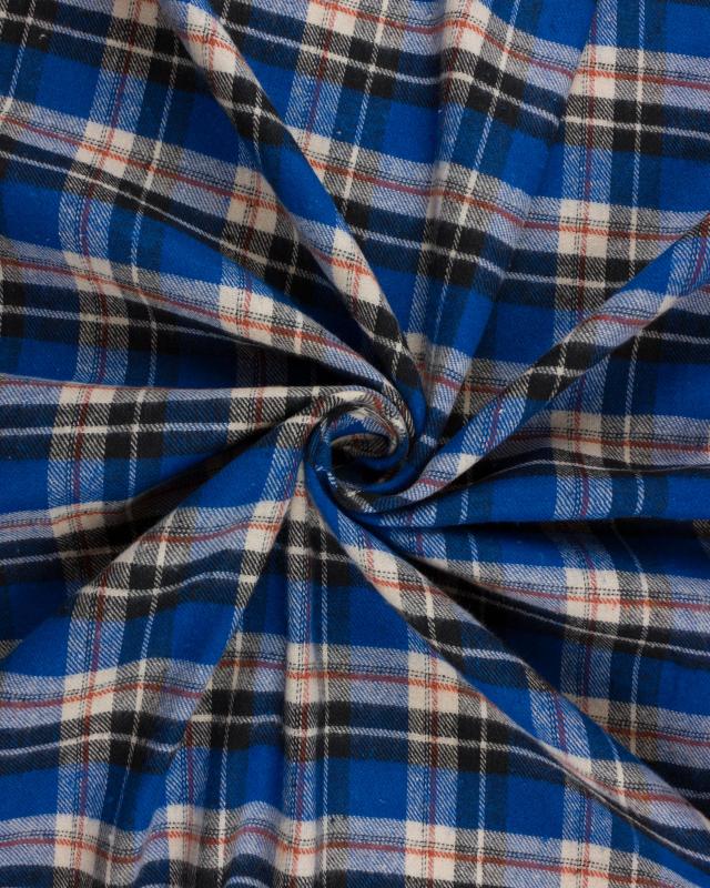 Tartan Flannel Inverness Blue - Tissushop