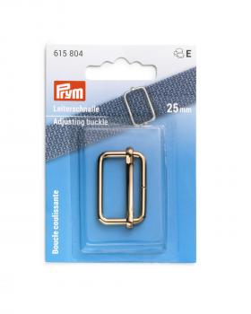 Prym metal slide buckle 25mm (x1) Gold - Tissushop