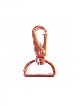 Carabiner 32mm (x1) Pink Gold - Tissushop