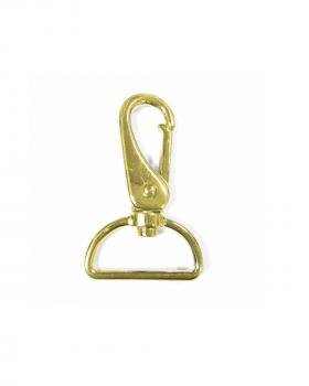 Carabiner 32mm (x1) Gold - Tissushop