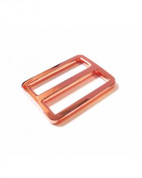 Sliding buckle 32mm (x1) Pink Gold - Tissushop