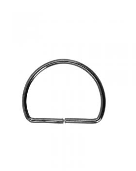 Half round ring 30mm (x1) Metal - Tissushop