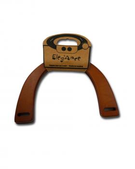 Wooden u bag handle (x2) - Tissushop