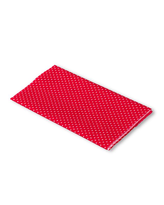 Pièce thermocollante petits pois 12x45cm Prym Rouge - Tissushop