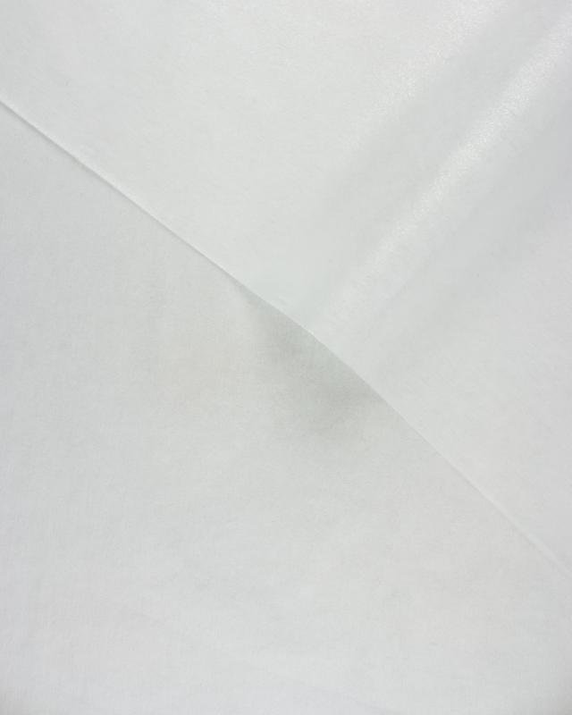 Iron-on non-woven A1 interlining White - Tissushop