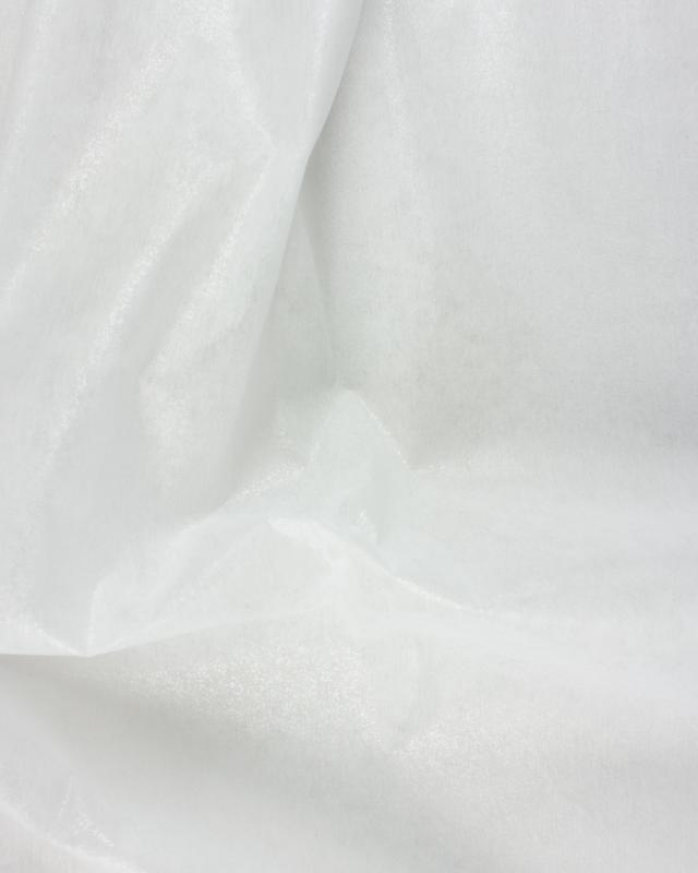 Entoilage thermocollant non tissé blanc, couture légère, tissu  intercalaire, déclin pour les doublures artisanales de sac à main  bricolage, 5m