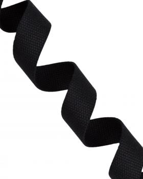 Sangle de Coton 30 mm Noir - Tissushop