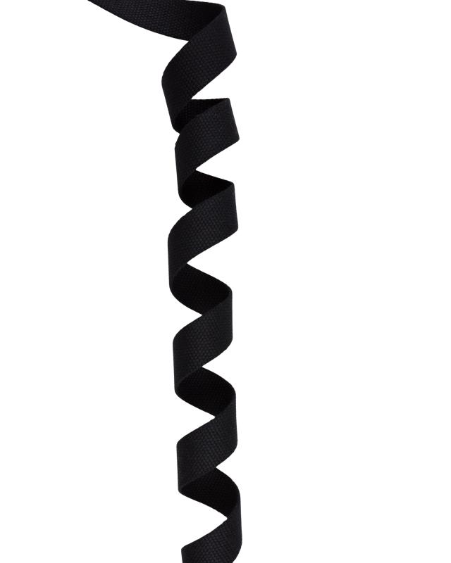 Cotton Strap 30 mm Black - Tissushop