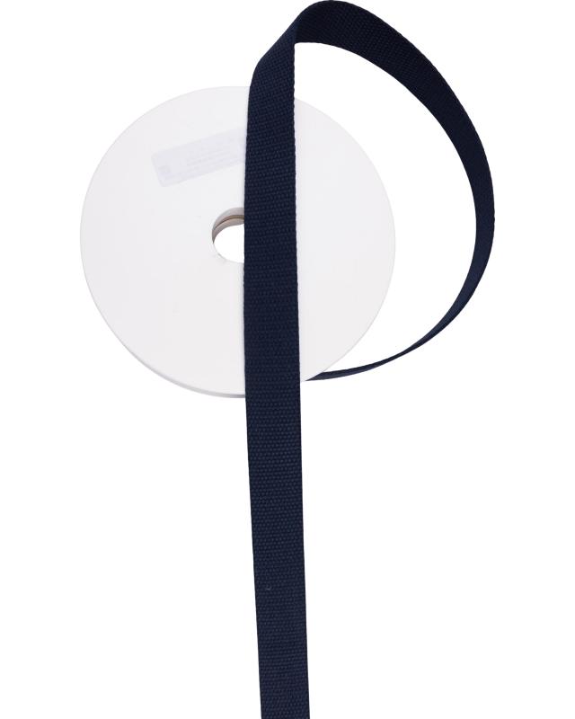 Cotton Strap 30 mm Navy Blue - Tissushop