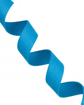 Sangle de Coton 30 mm Bleu Turquoise - Tissushop