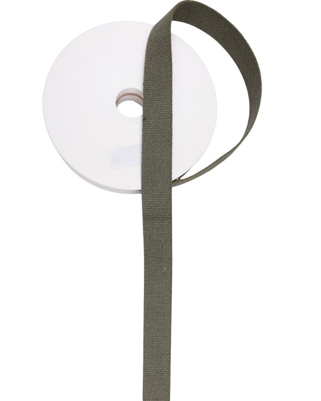 Cotton Strap 30 mm Khaki - Tissushop