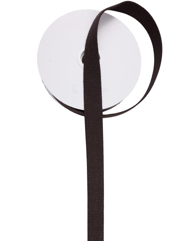 Cotton Strap 30 mm Dark Brown - Tissushop