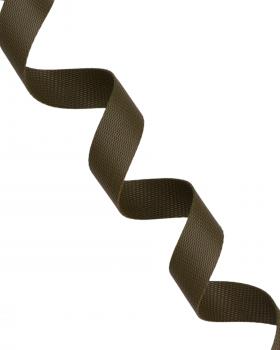 Sangle Polypropylène 25 mm Kaki - Tissushop