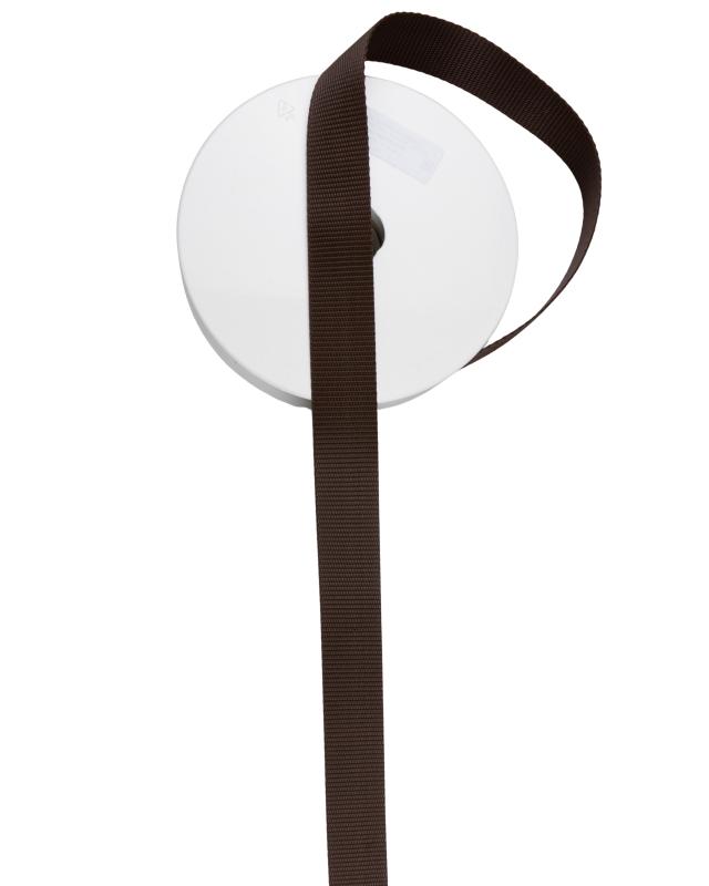 Sangle Polypropylène 30 mm Marron Foncé - Tissushop