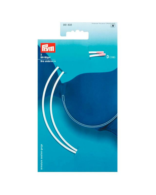 Underwired bra size D Prym (x2) - Tissushop