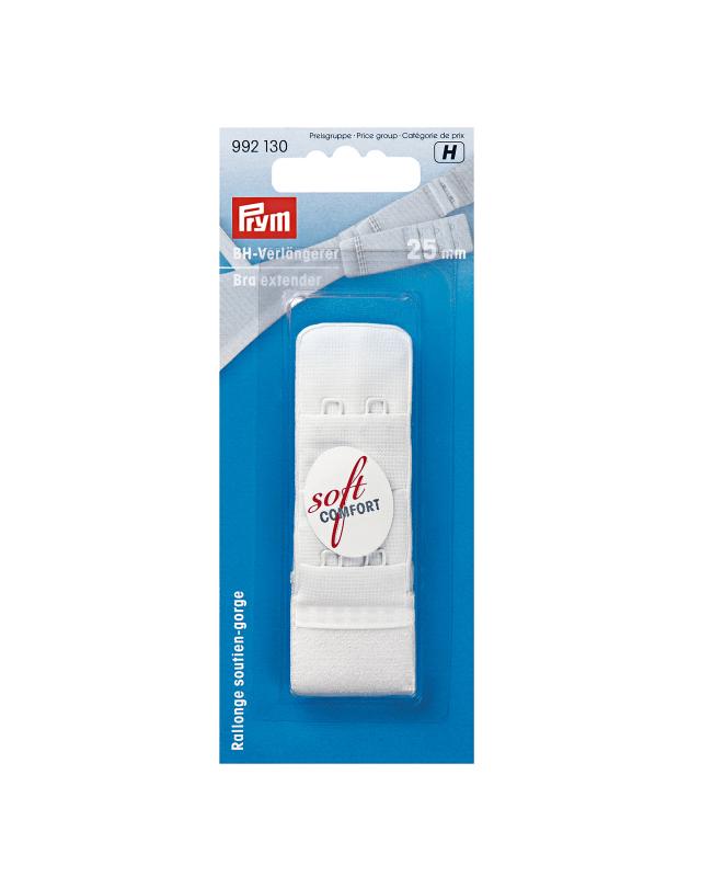 Bra extension 25mm Prym (x1) White - Tissushop