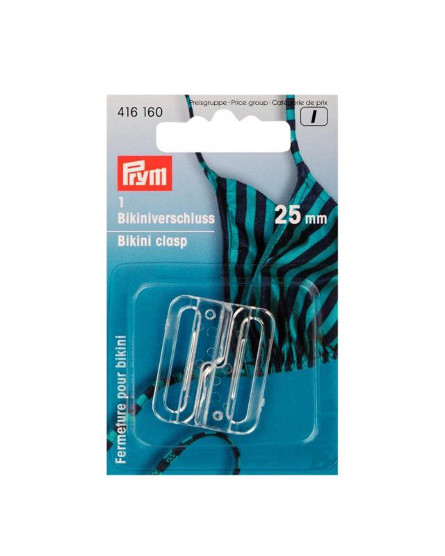 Prym Bikini Fastener 25mm Transparent - Tissushop