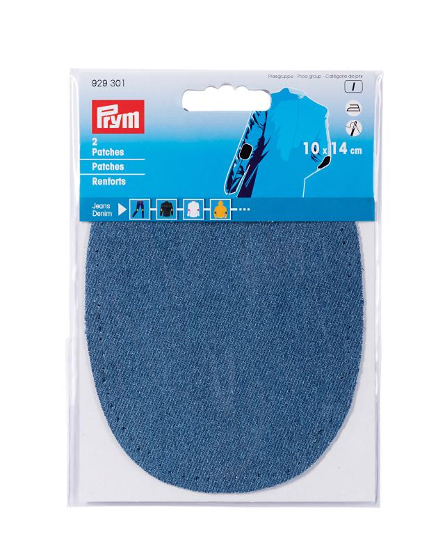 Renforts immitation jeans 10x14cm Prym Bleu Jeans - Tissushop