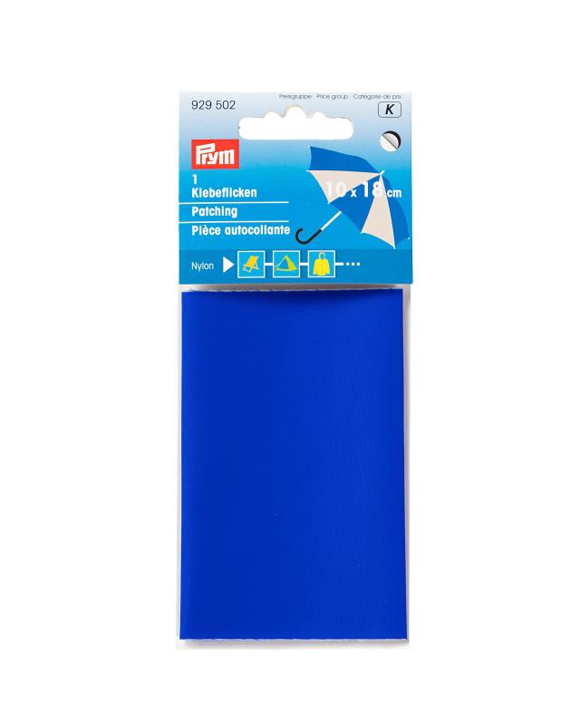 Pièce autocollante en nylon 10x18cm Prym Bleu Roi - Tissushop