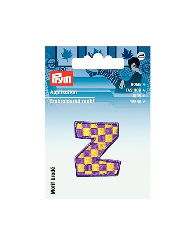 Ecusson lettre Z Prym - Tissushop