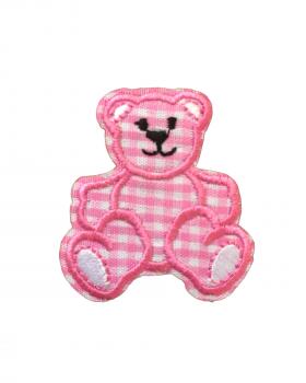 Ecusson ourson Rose Bonbon - Tissushop