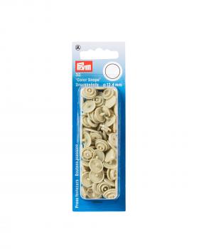 Press fasteners 12.4mm Prym (x30) Beige - Tissushop