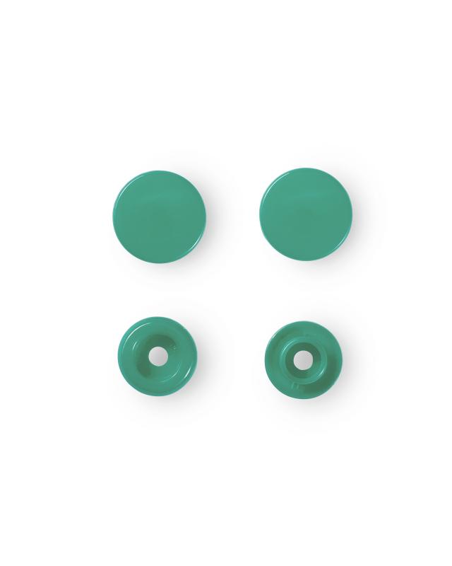 Press fasteners 12.4mm Prym (x30) Green - Tissushop