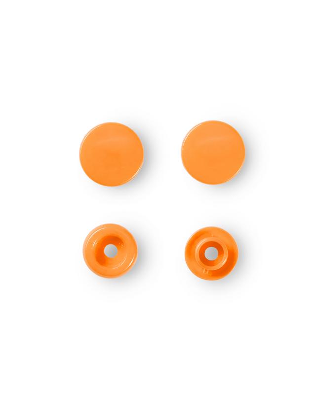 Press fasteners 12.4mm Prym (x30) Orange - Tissushop