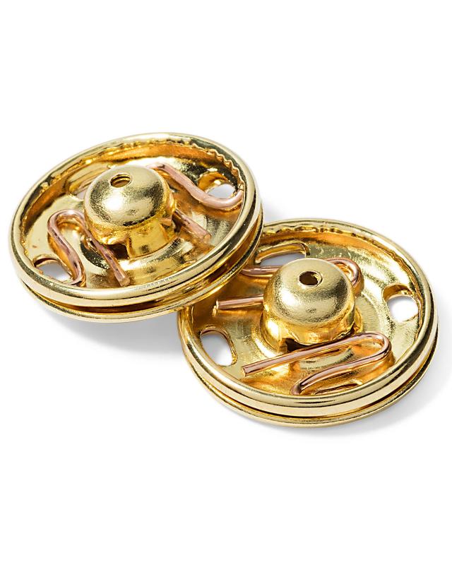Boutons-pression 17mm Prym (x4) Or - Tissushop
