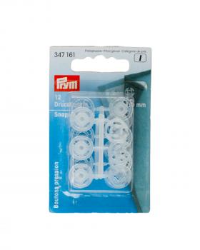 Boutons pression invisible 13mm Prym (x12) Transparent - Tissushop