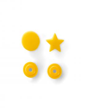 Boutons-pression 12,4mm étoile Prym (x30) Jaune - Tissushop