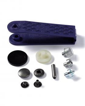 Prym 15mm Anorak Snap Kit Steel - Tissushop