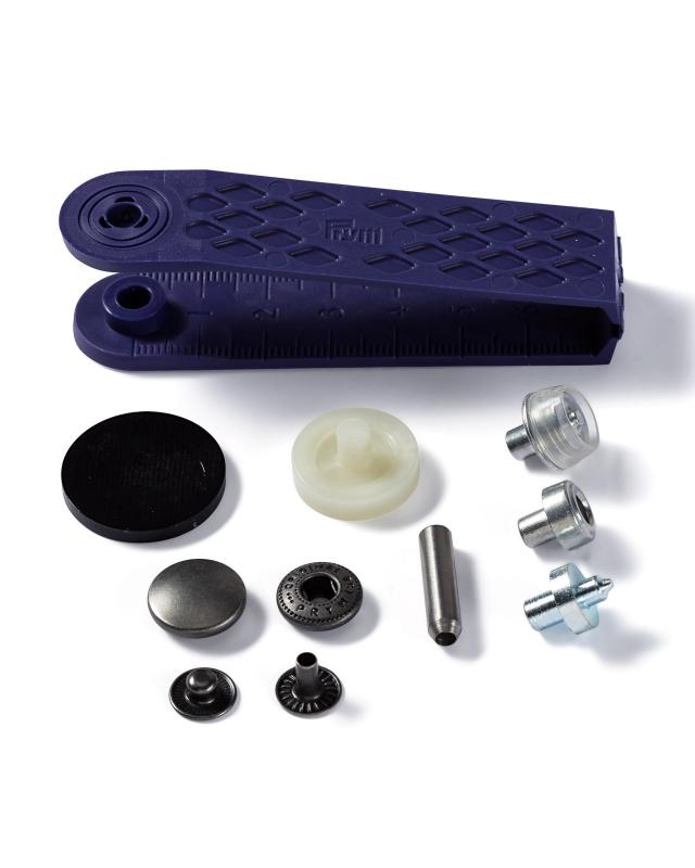 Kit boutons pression spécial anorak 15mm Prym Acier - Tissushop