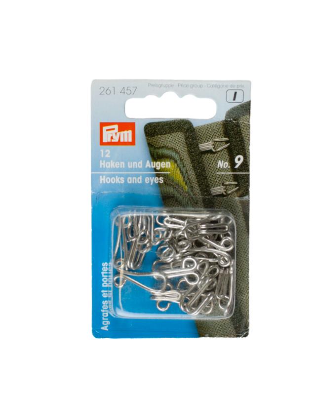 Prym staples and doors n°9 (x12) Silver - Tissushop