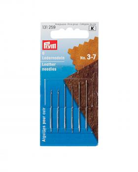 Aiguilles pour cuir n°3-7 Prym (x6) - Tissushop