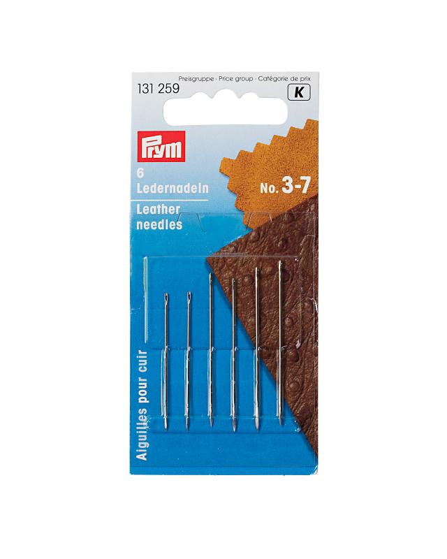 Leather needles n°3-7 Prym (x6) - Tissushop