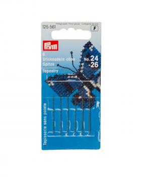 Tapestry needles without point n°24-26 Prym (x6) - Tissushop