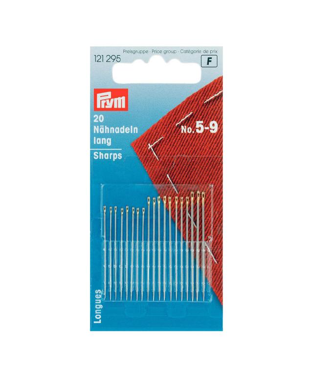 Long needles n°5-9 Prym - Tissushop