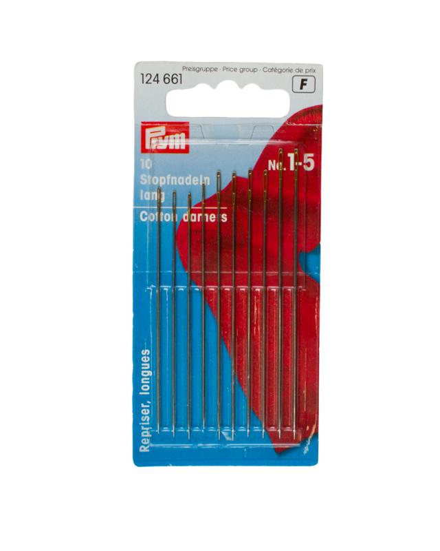 Aiguilles à repriser longues n°1-5 Prym - Tissushop