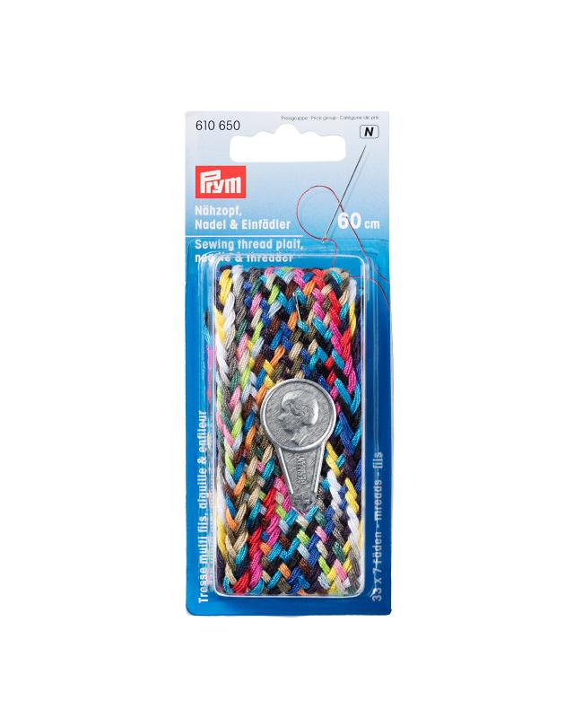 Kit multi fils, aiguille et enfileur Prym (x1) - Tissushop