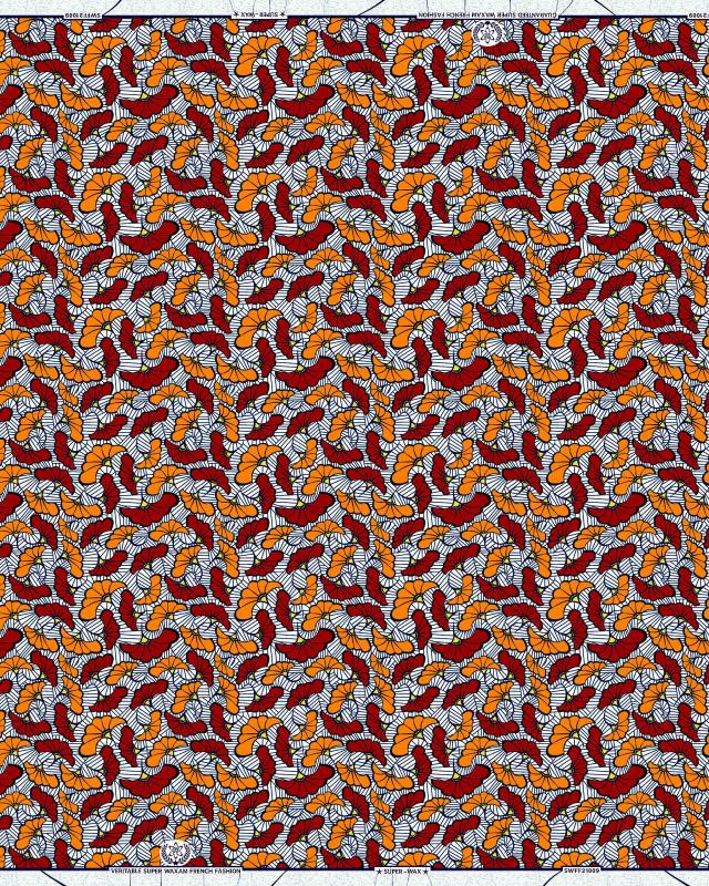 Super Wax - Tissu Africain Mariage des Fleurs - Tissushop