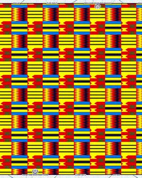 Super Wax - African Kente Fabric - Tissushop