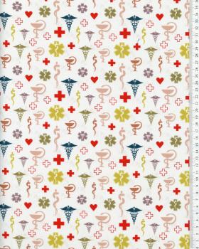 Cotton Poplin Medical White - Tissushop