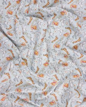 Cotton Poplin Harry Potter Light Grey - Tissushop