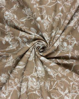 Viscose Anemone Taupe - Tissushop