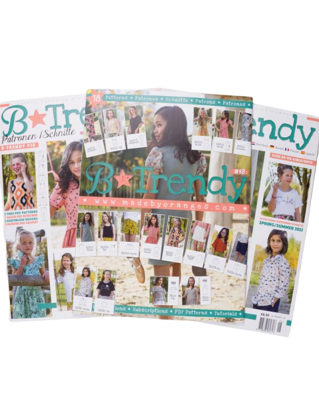 Catalogue B Trendy enfants printemps-été 2022 - Tissushop