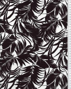 Viscose feuilles de palmier - Tissushop