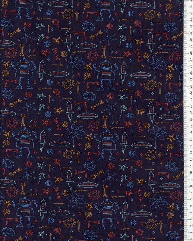 Jersey robot Navy Blue - Tissushop