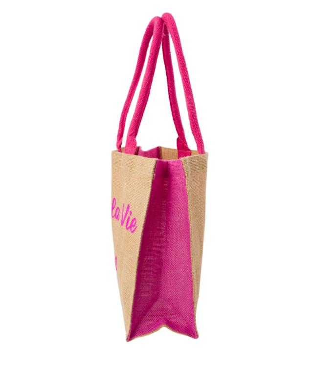 Sac shopping #Voir la Vie en Rose - Tissushop