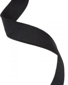 Stiff elastic 20 mm Black - Tissushop